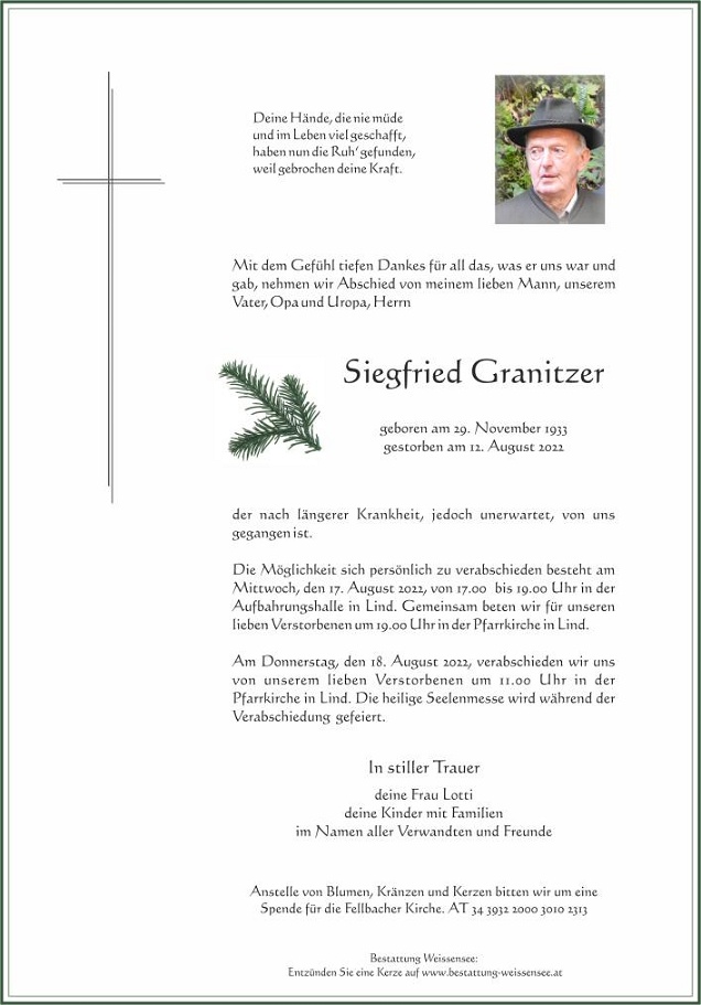 Siegfried  Granitzer